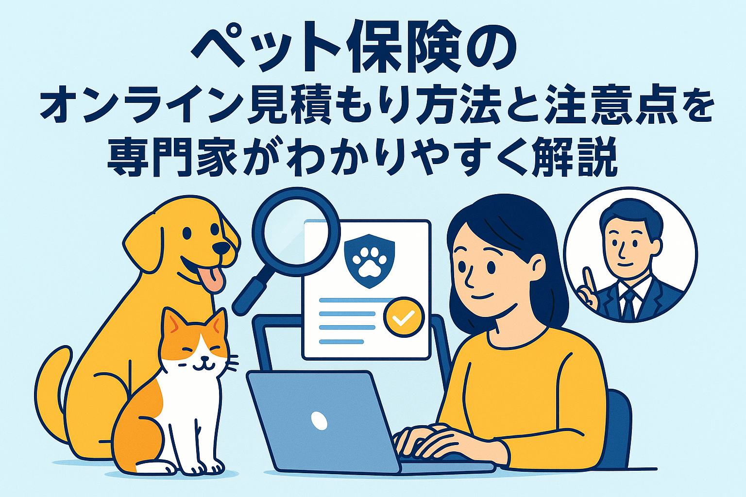 ペット保険のオンライン見積もり方法と注意点を専門家がわかりやすく解説
