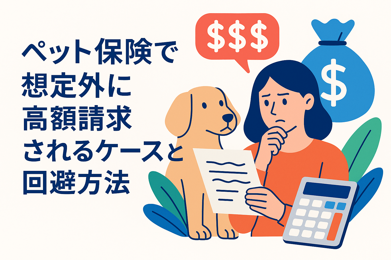 ペット保険で想定外に高額請求されるケースと回避方法